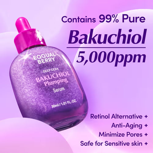 EQQUALBERRY Bakuchiol Plumping Serum (30ml)