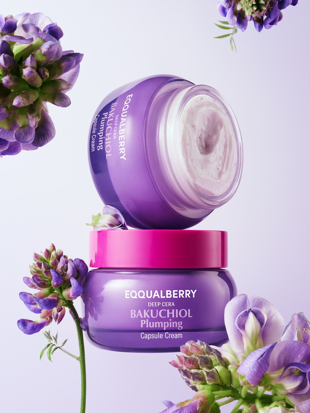 EQQUALBERRY Bakuchiol Plumping Capsule Cream (50ml)