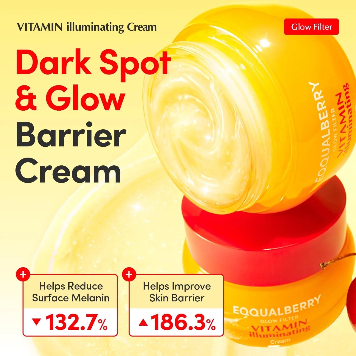 EQQUALBERRY Vitamin Illuminating Cream (50ml)