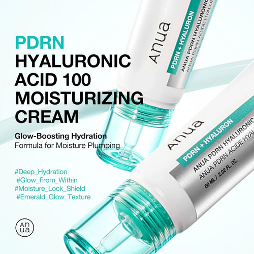 Anua PDRN Hyaluronic Acid 100 Moisturizing Cream (60ml)