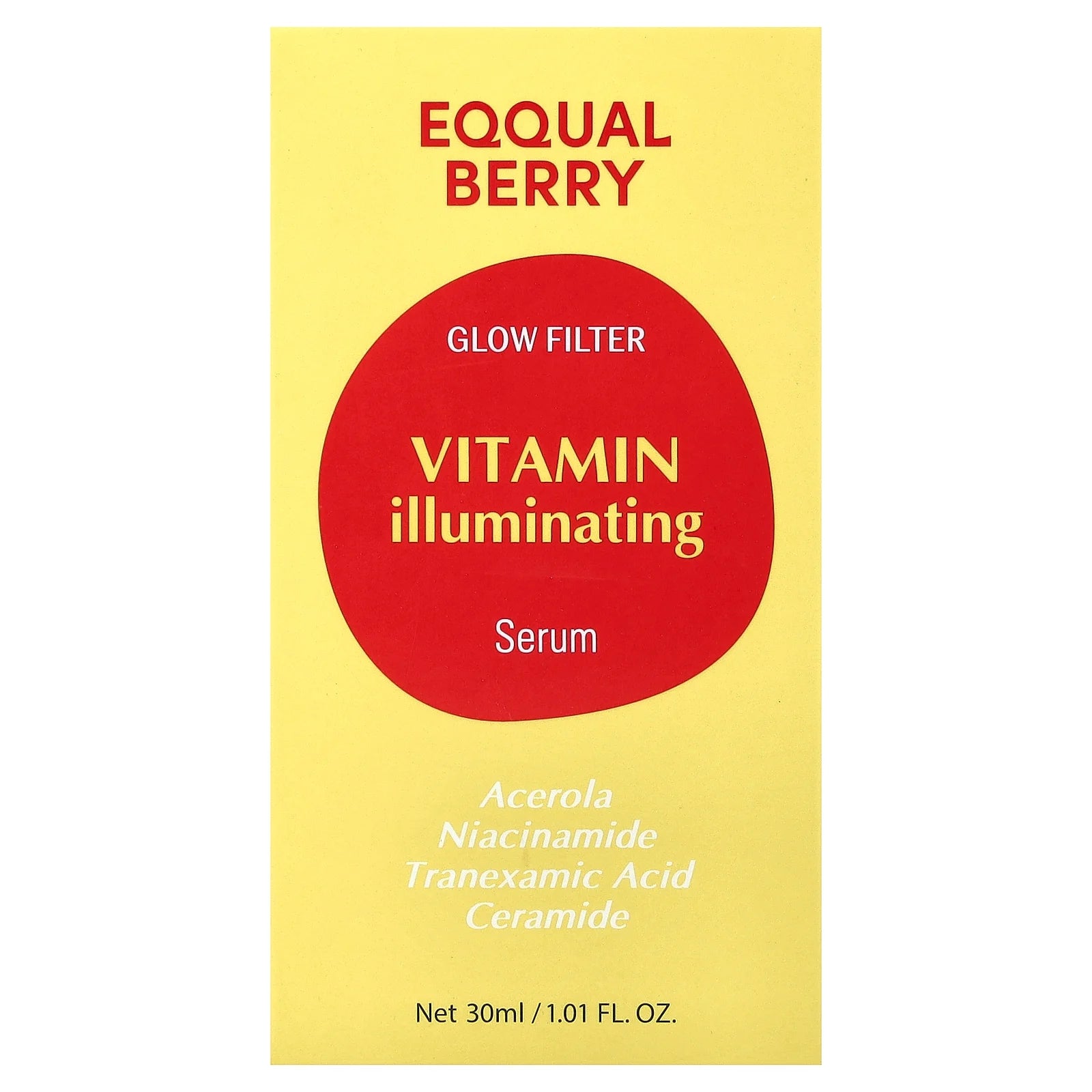 EQQUALBERRY Vitamin Illuminating Serum (30ml)
