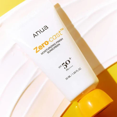 Anua Zero-Cast Moisturizing Finish Sunscreen SPF 50 (50ml)