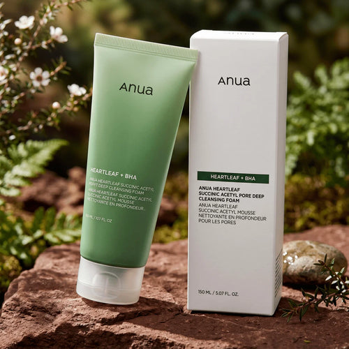 Anua Heartleaf Quercetinol Pore Deep Cleansing Foam (150ml)