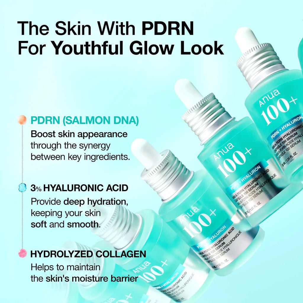 Anua PDRN Hyaluronic Acid Capsule 100+ Serum (30ml)