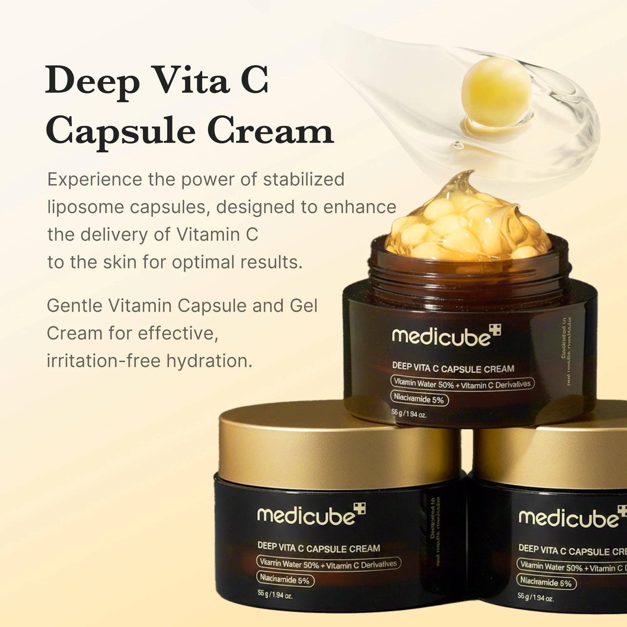 Medicube Deep Vita C Capsule Cream (55g)