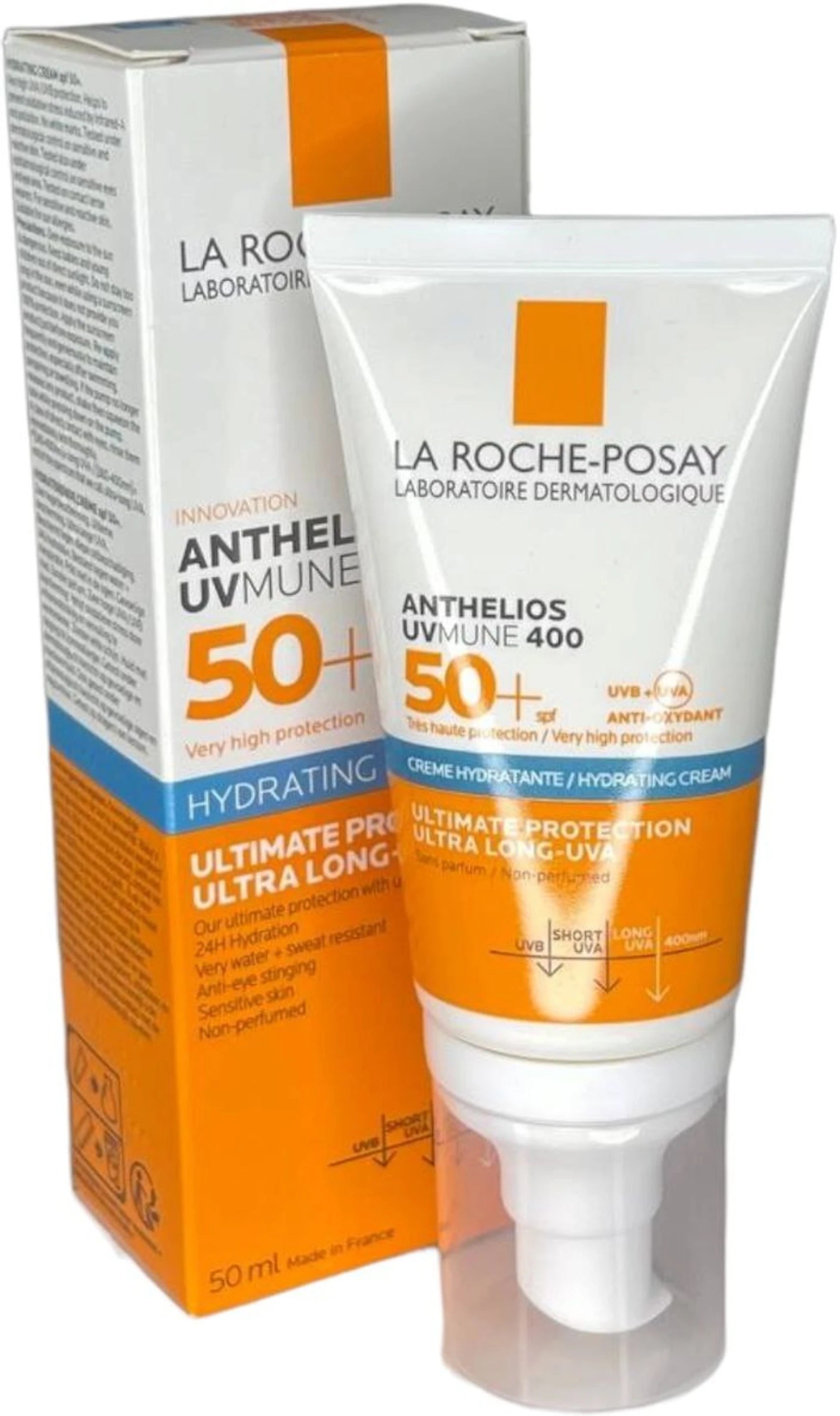 La Roche-Posay Anthelios UVMune 400 Hydrating Cream SPF50+ (50ml)